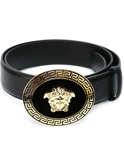 black and gold versace medusa belt|vintage versace medusa belt.